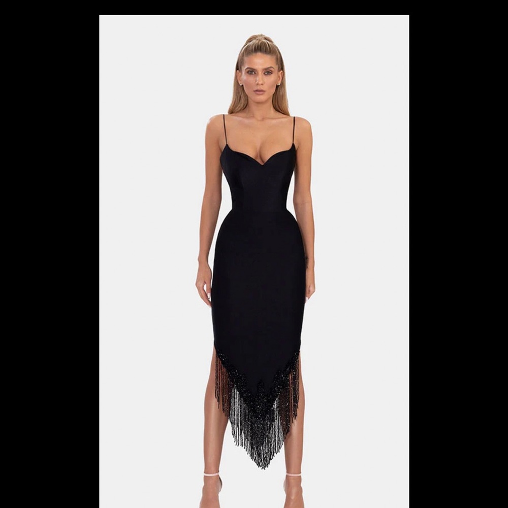 Albina Dyla black dress size 40